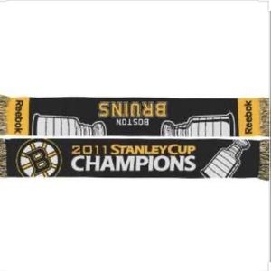 LAST CHANCE! NWT Boston Bruins 2011 Stanley Cup Champions Scarf